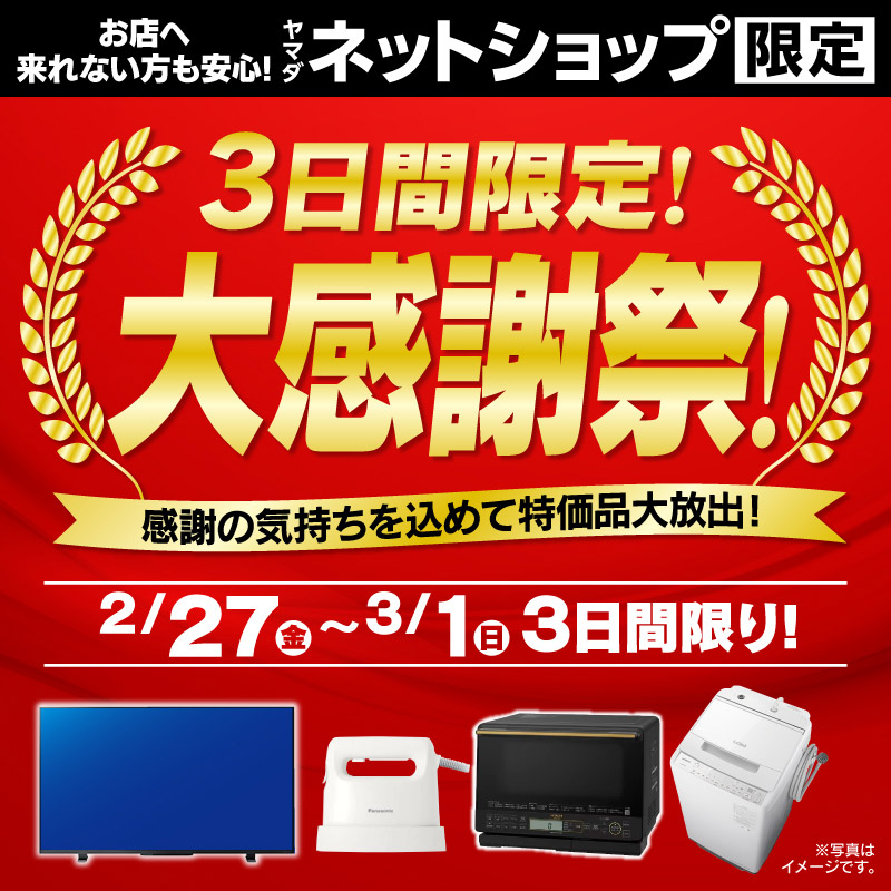 WEB限定！厳選大特価