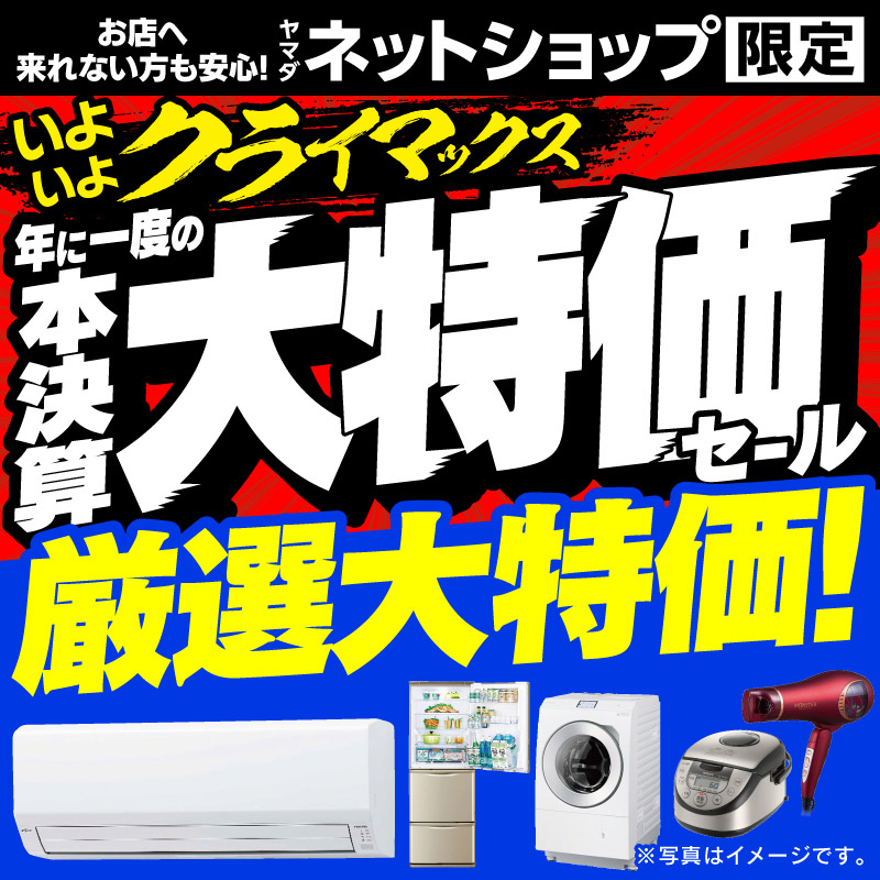 WEB限定！厳選大特価