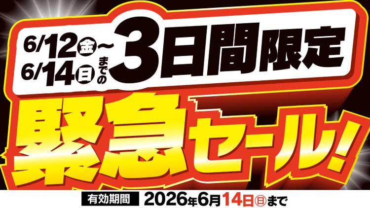 【6/12号号外】買うなら今がチャンス！