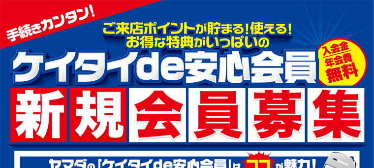 ヤマダ 電機 ケイタイ de 安心 アプリ