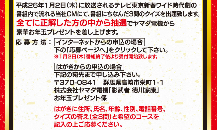 新春ワイド時代劇