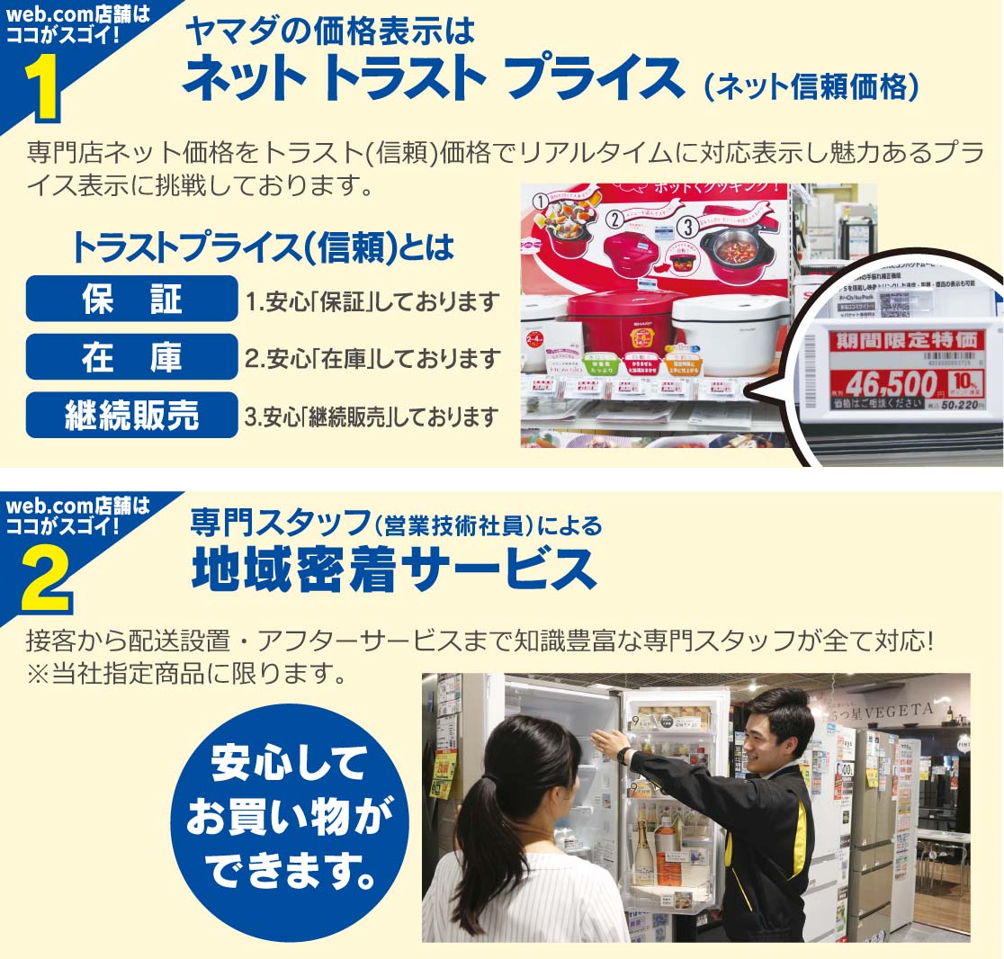 Web Com店舗はココがスゴイ ヤマダデンキ Yamada Denki Co Ltd